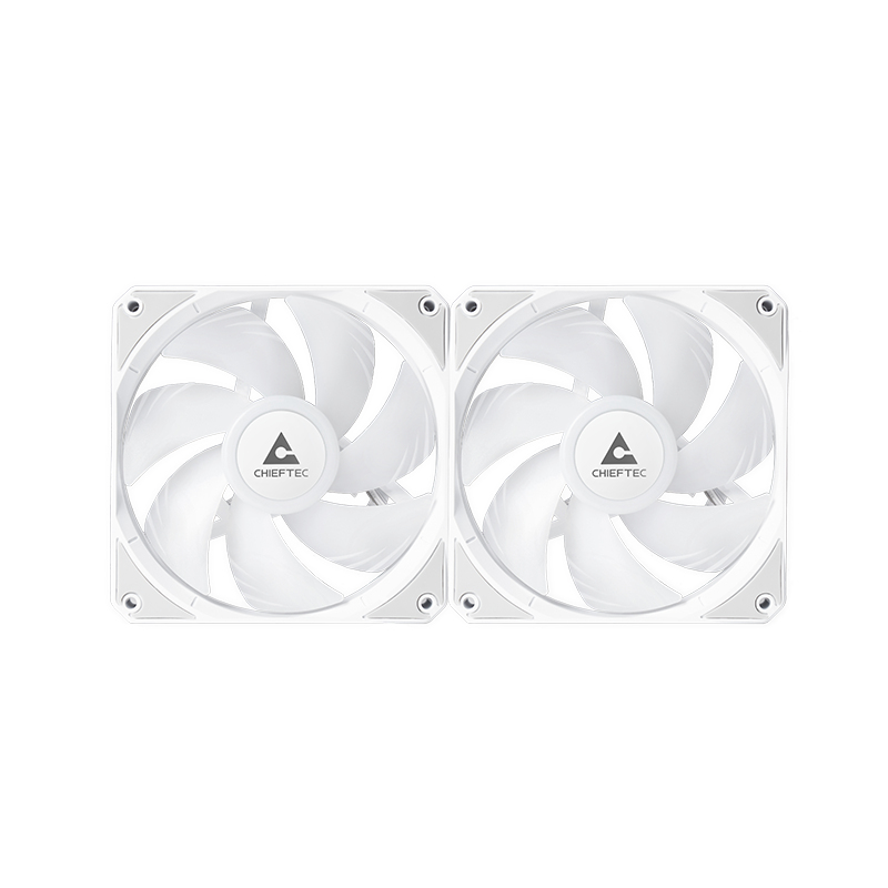 Chieftec ICEBERG 240-RGB-W Case per computer Raffreddatore di liquidi tutto in uno 12 cm Bianco