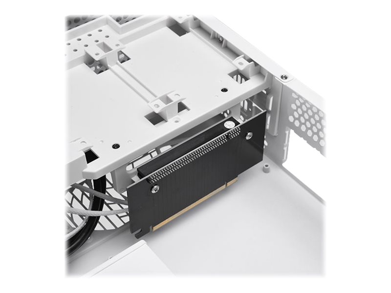 Silverstone RVZ03-ARGB Desktop White