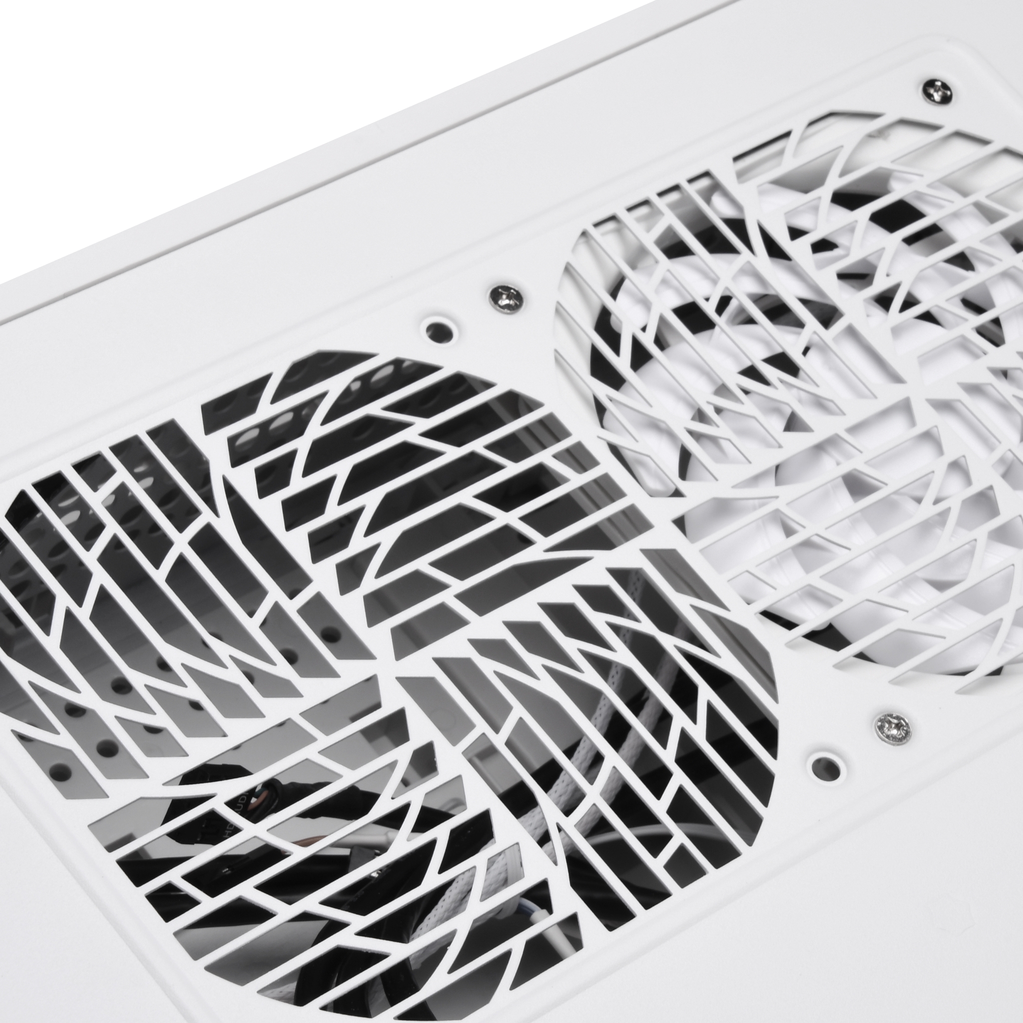 Silverstone RVZ03-ARGB Desktop White