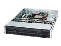 Supermicro SC825 TQ-563LPB - Rack-Montage - 2U
