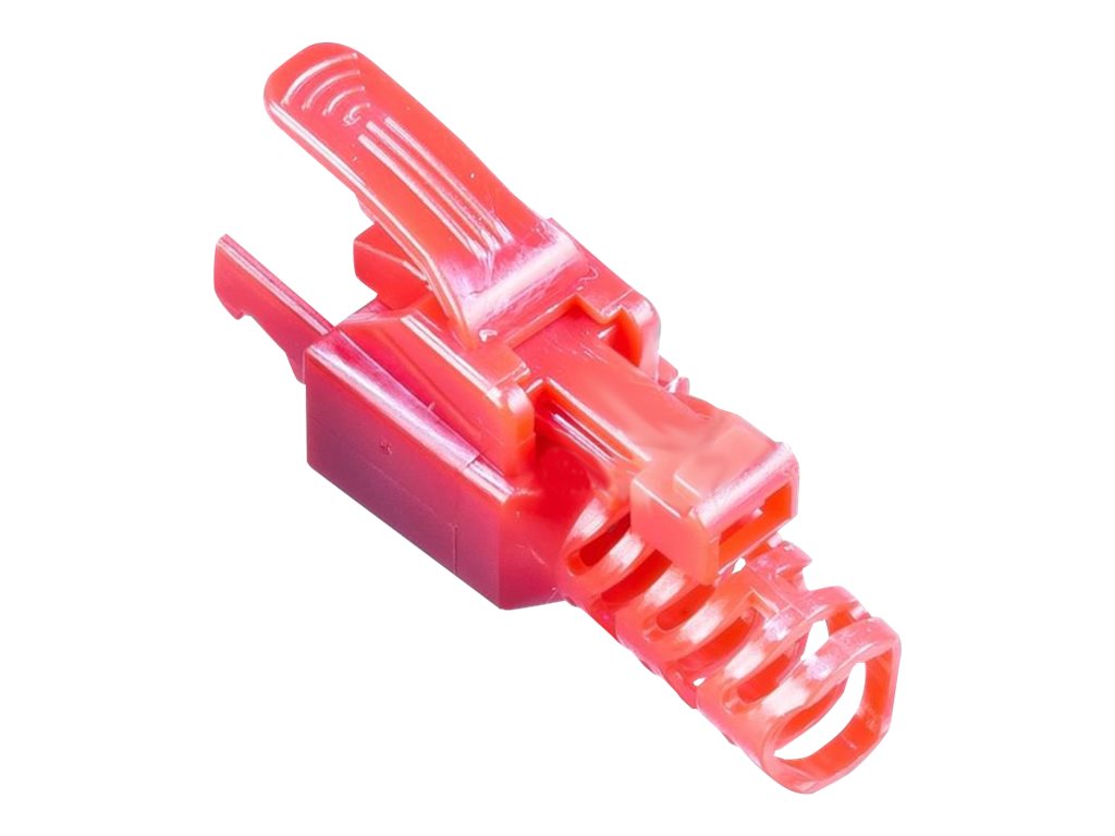 Wirewin MOD SL KAT6A STP 10 RT connecteur de fils RJ-45 Rouge