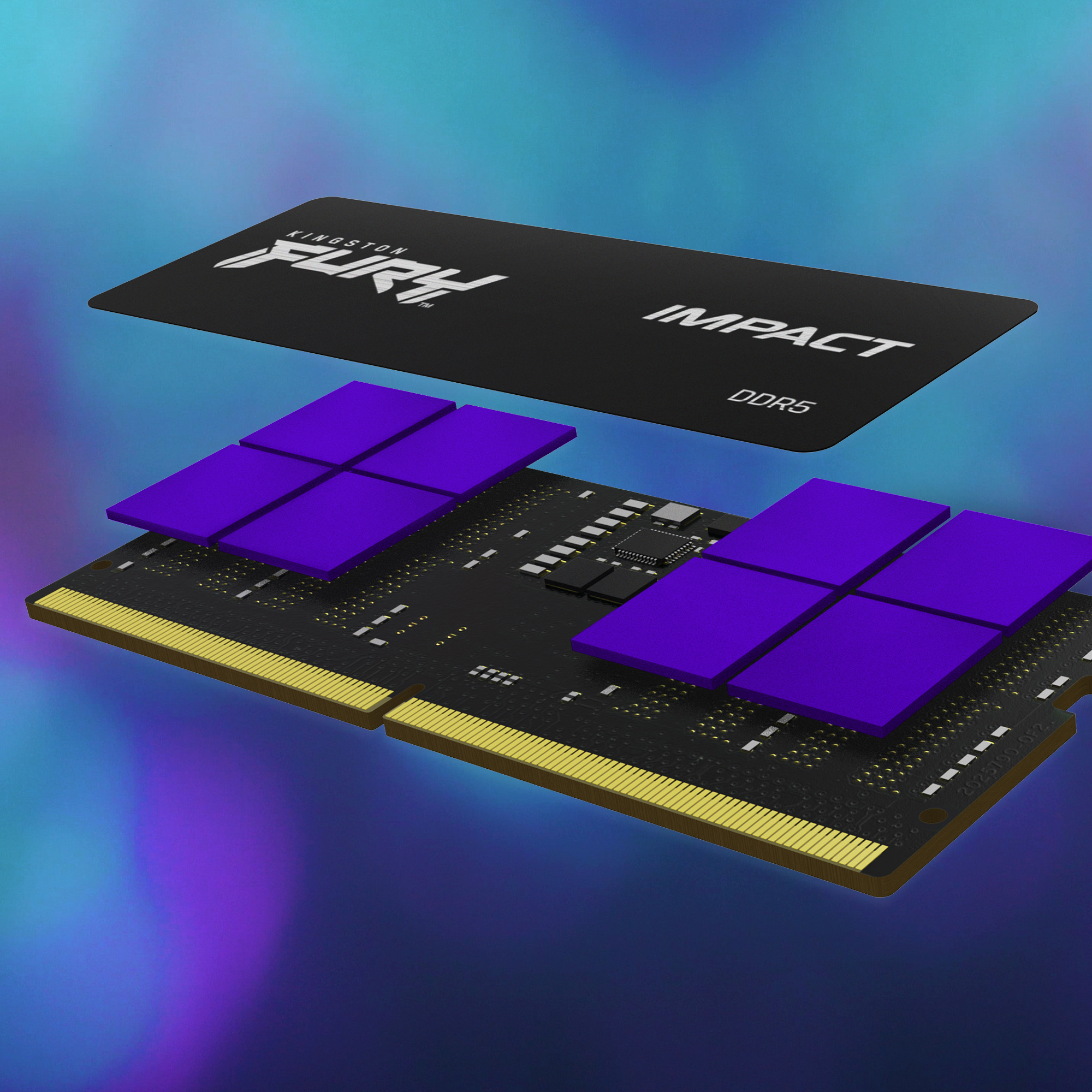 Kingston 16GB 6000MT/s DDR5 CL38 SODIMM FURY Impact XMP - 16 GB - SO-DIMM