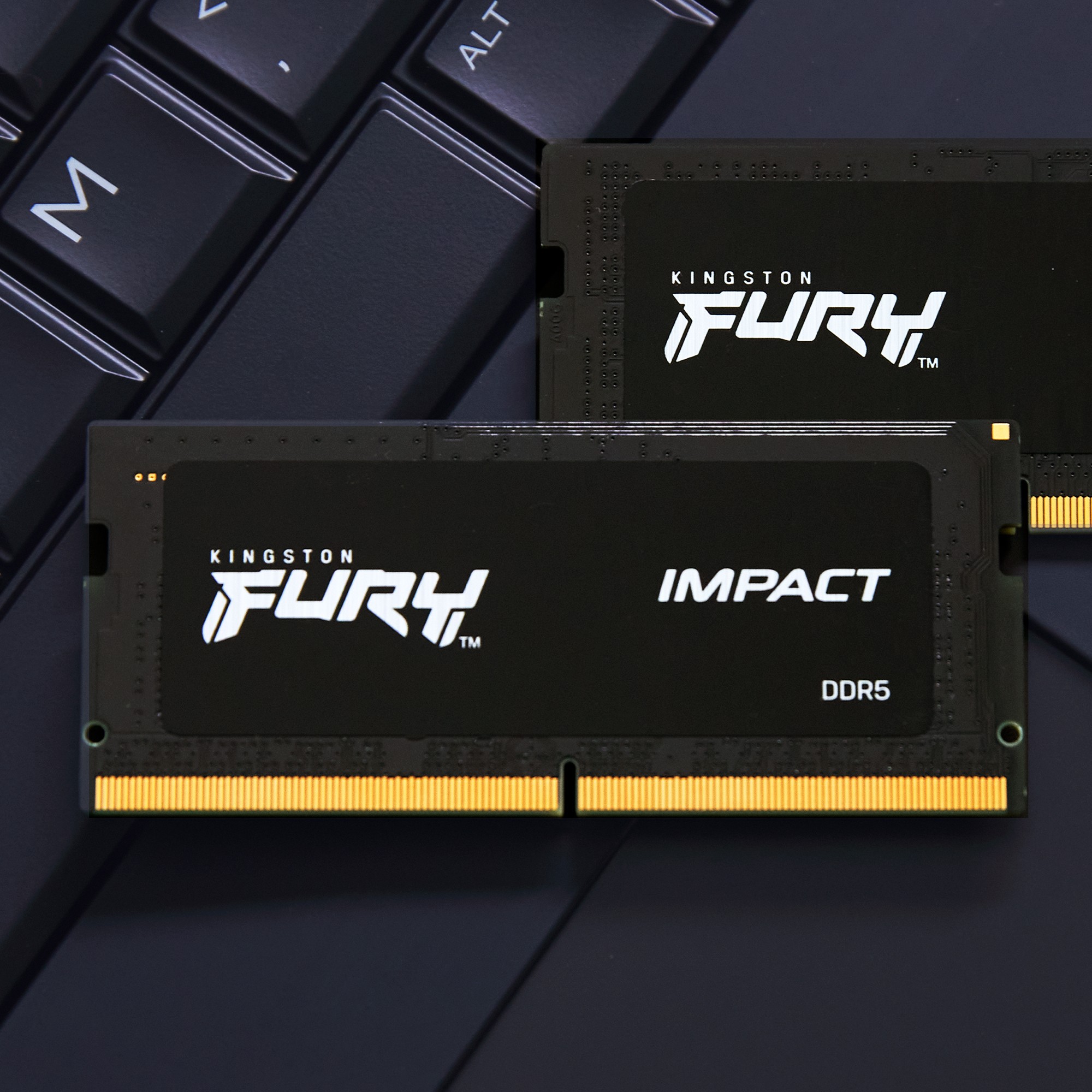Kingston 16GB 6000MT/s DDR5 CL38 SODIMM FURY Impact XMP - 16 GB - SO-DIMM