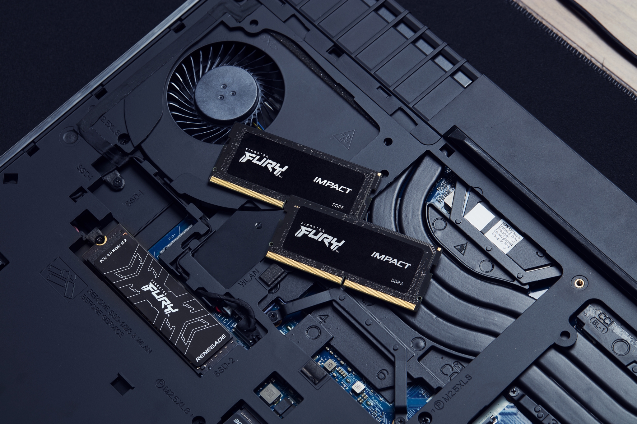 Kingston 16GB 6000MT/s DDR5 CL38 SODIMM FURY Impact XMP - 16 GB - SO-DIMM