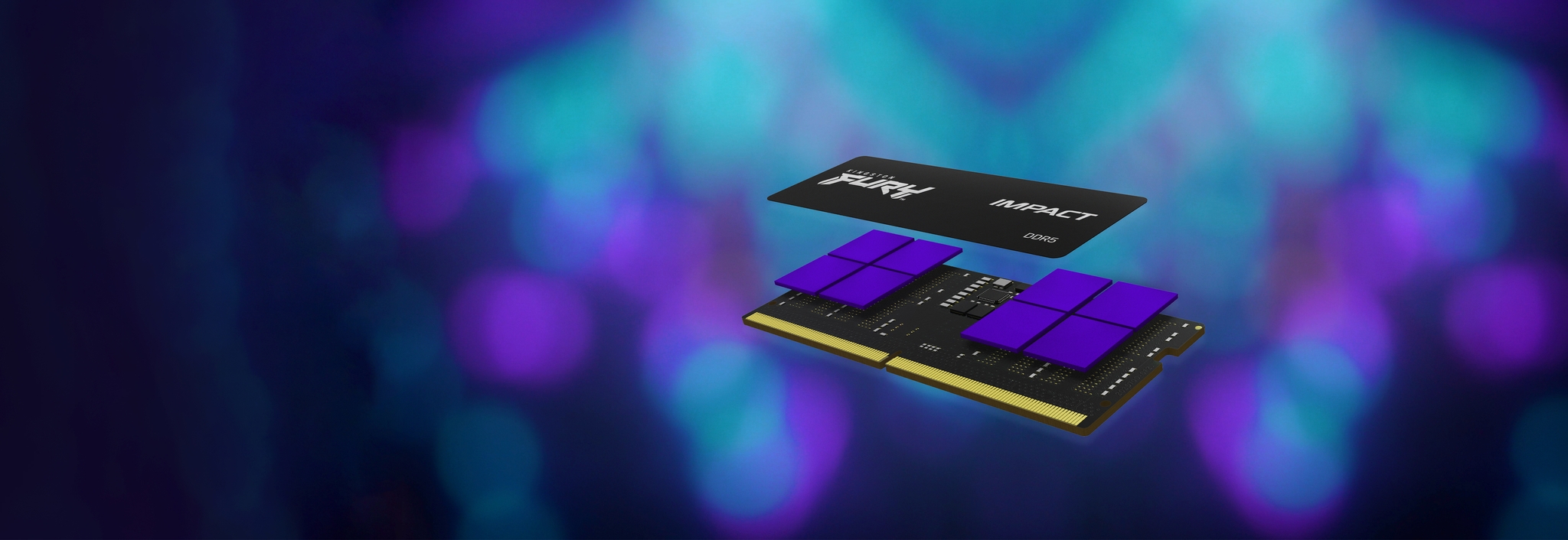 Kingston 16GB 6000MT/s DDR5 CL38 SODIMM FURY Impact XMP - 16 GB - SO-DIMM