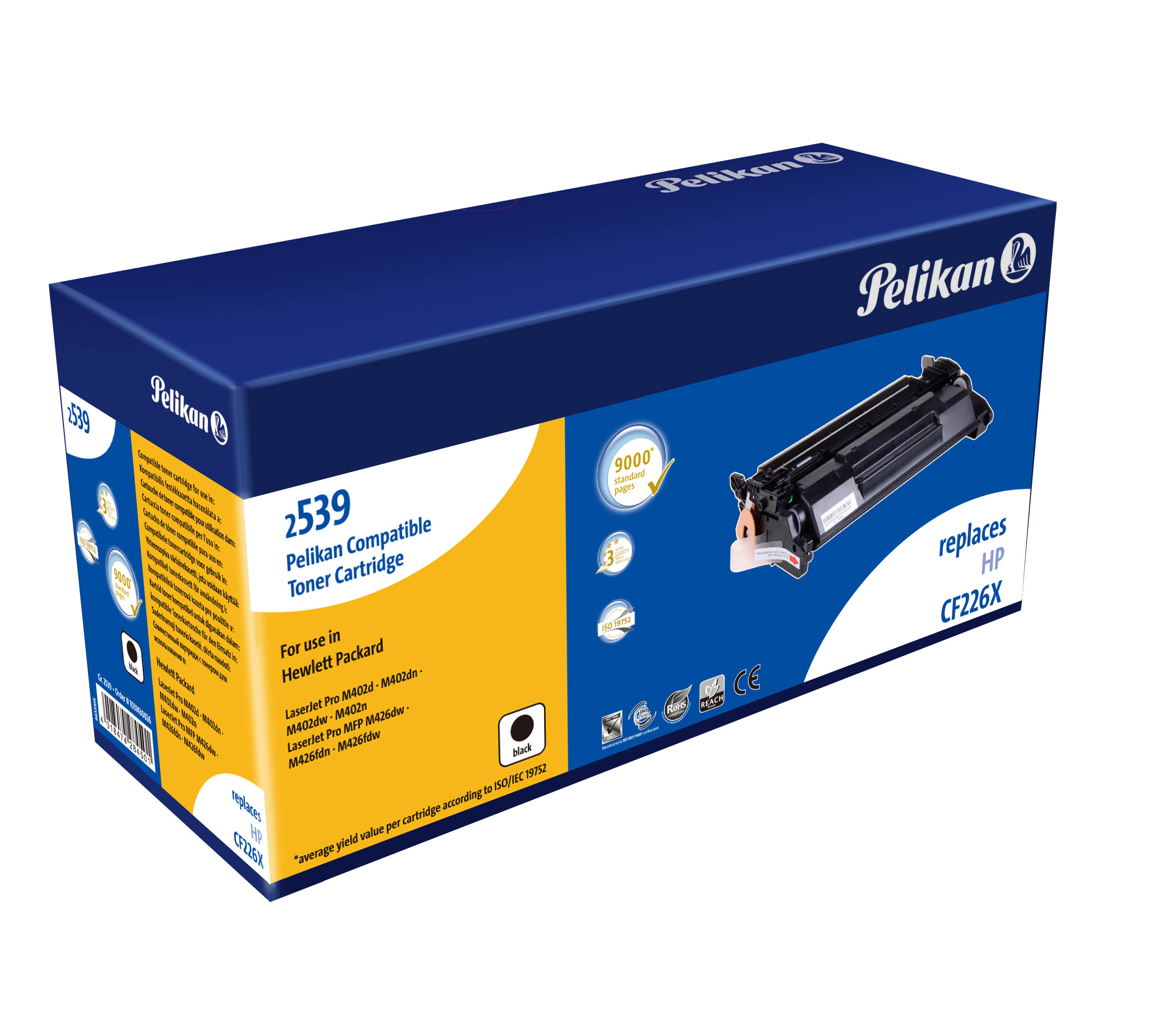 Pelikan 1031430026 cartuccia toner 1 pz Compatibile Nero