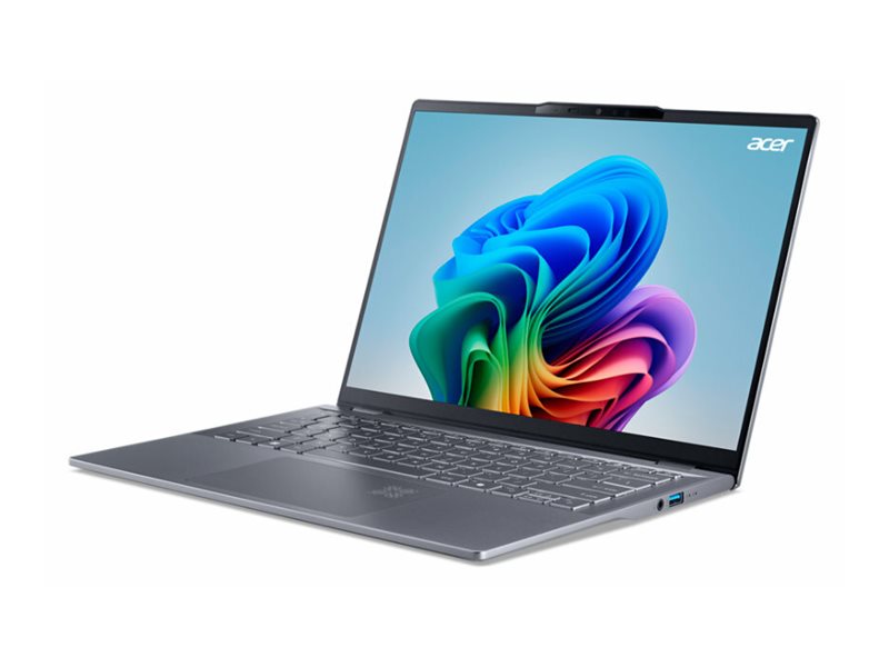 Acer Swift 14 AI SF14-51 - 180�-Scharnierdesign - Intel Core Ultra 7 256V / 2.2 GHz - Evo - Win 11 Home - Intel Arc Graphics 140V - 16 GB RAM - 1.024 TB SSD NVMe - 35.6 cm (14)