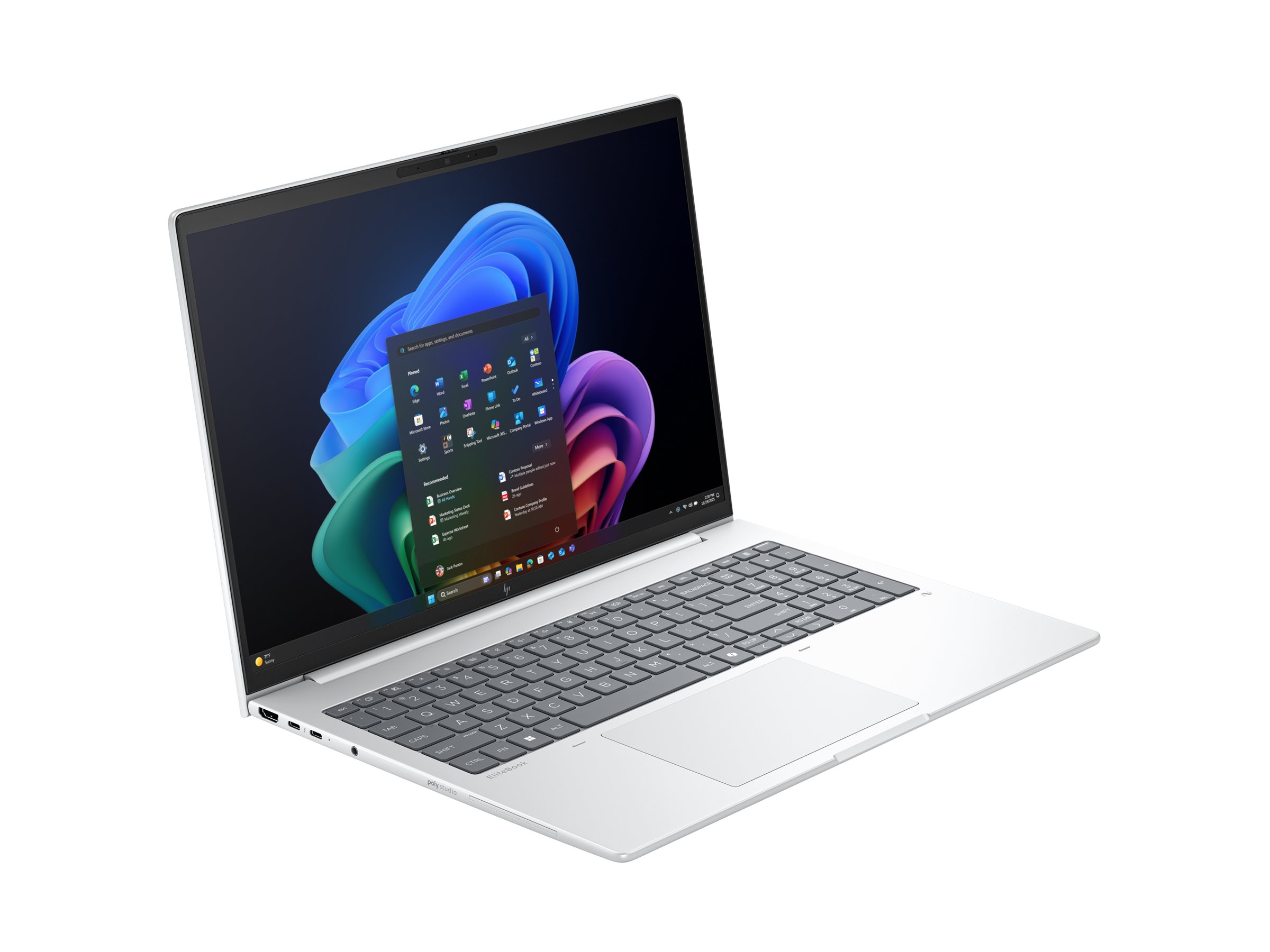 HP EliteBook 8 G1i Notebook Next Gen AI - 174-Grad-Scharnierdesign - Intel Core Ultra 7 258V / 2.2 GHz - Win 11 Pro - Intel Arc Graphics 140V - 32 GB RAM - 1 TB SSD NVMe + 1 TB SSD NVM Express (NVMe)