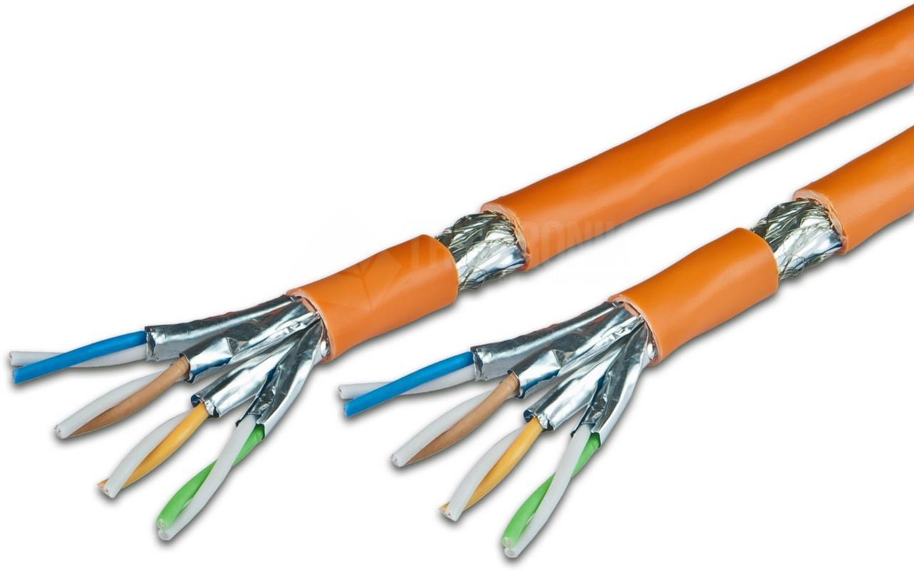 Wirewin VKW SFTP K7 LSOH3 500DXB c�ble de r�seau Orange 500 m Cat7 S/FTP (S-STP) Rond