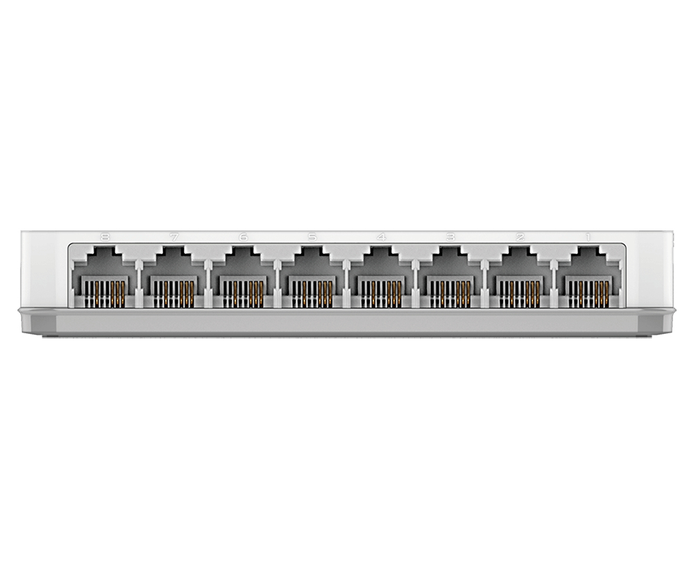 D-Link DES 1008C - Switch - unmanaged - 8 x 10/100