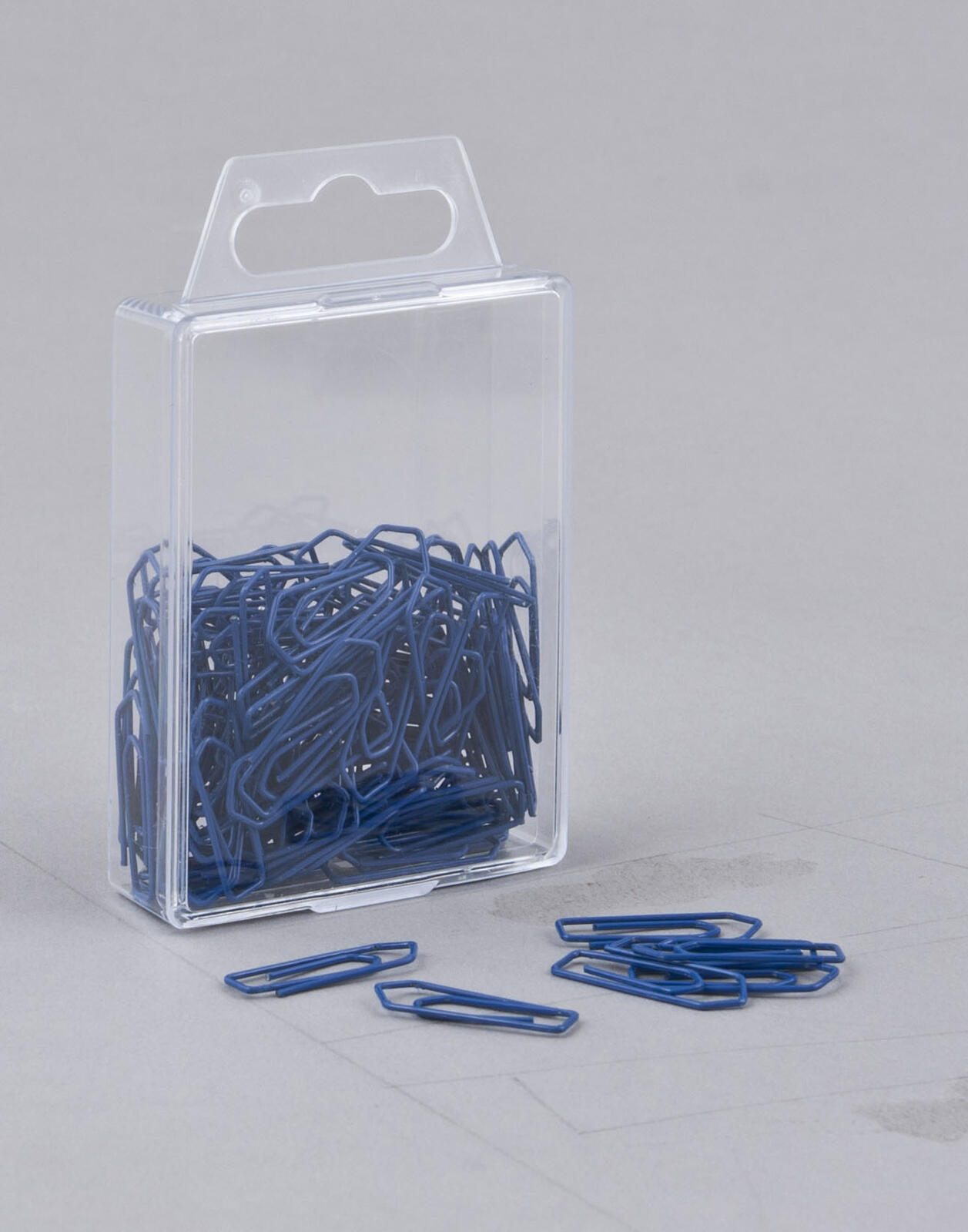 Gowi 100 B�roklammern blau Metall