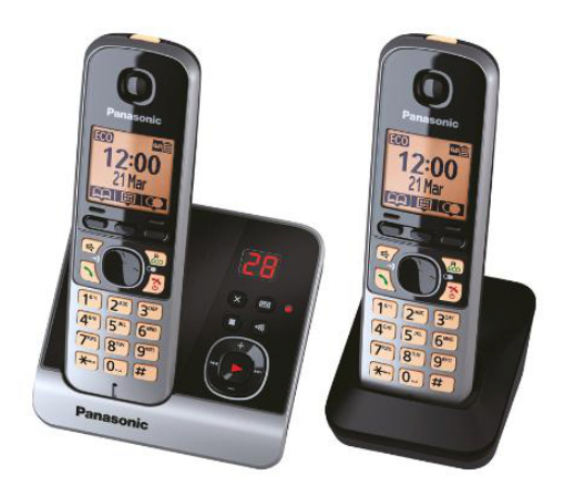 Panasonic KX-TG6722 Tlphone DECT Noir