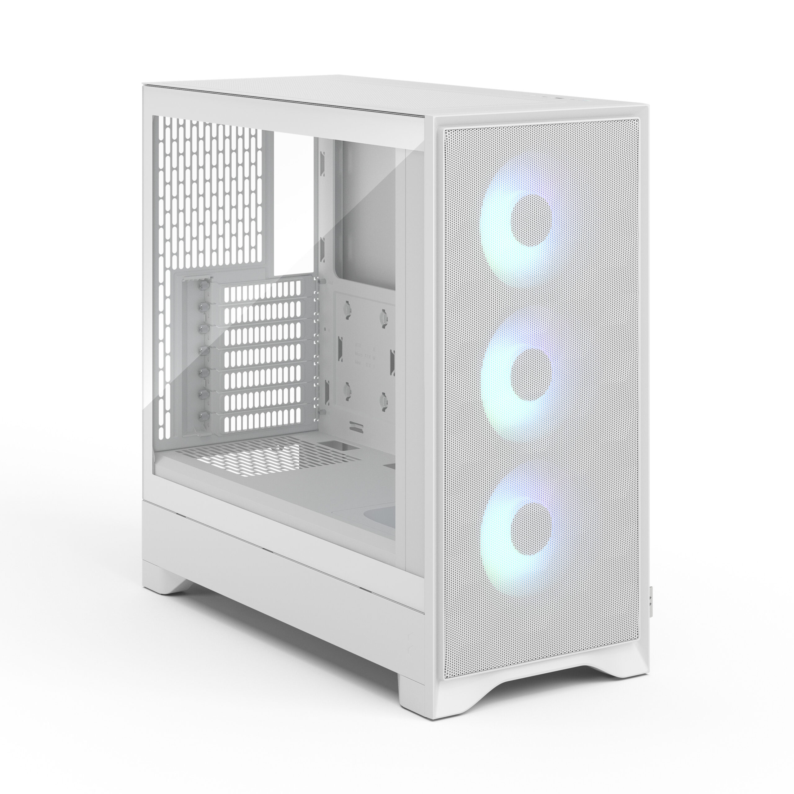 Fractal Design Pop 2 Air TG RGB - Mid tower - ATX - Seitenteil mit Fenster (geh�rtetes Glas)