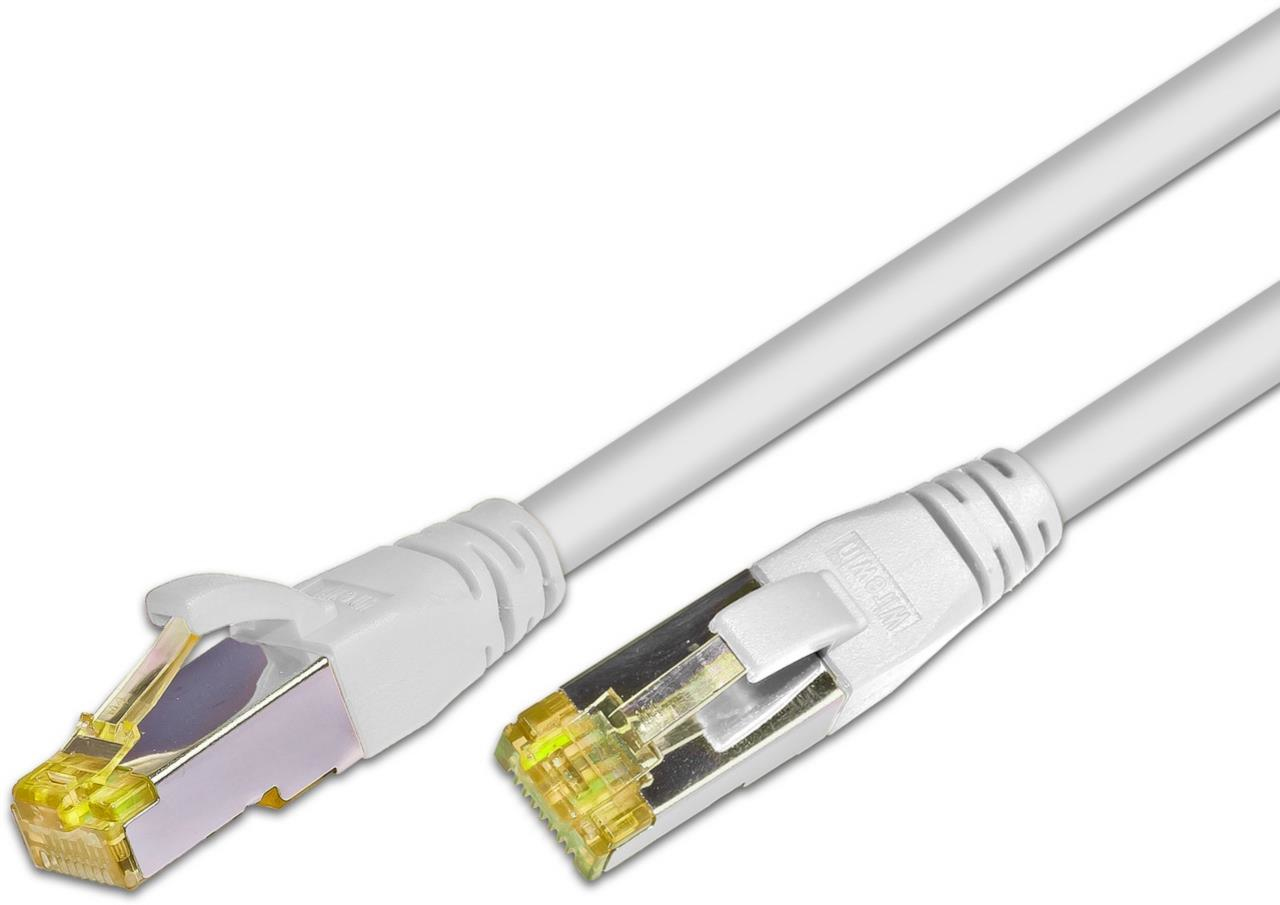 Wirewin S/FTP CAT6A 0.25m c�ble de r�seau Blanc 0,25 m S/FTP (S-STP) Rond