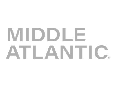Middle Atlantic Products Middle Atlantic Slim 5 SP-5-21 - Rackpaneel - Seite - schwarze Pulverbeschichtung (Packung mit 2)