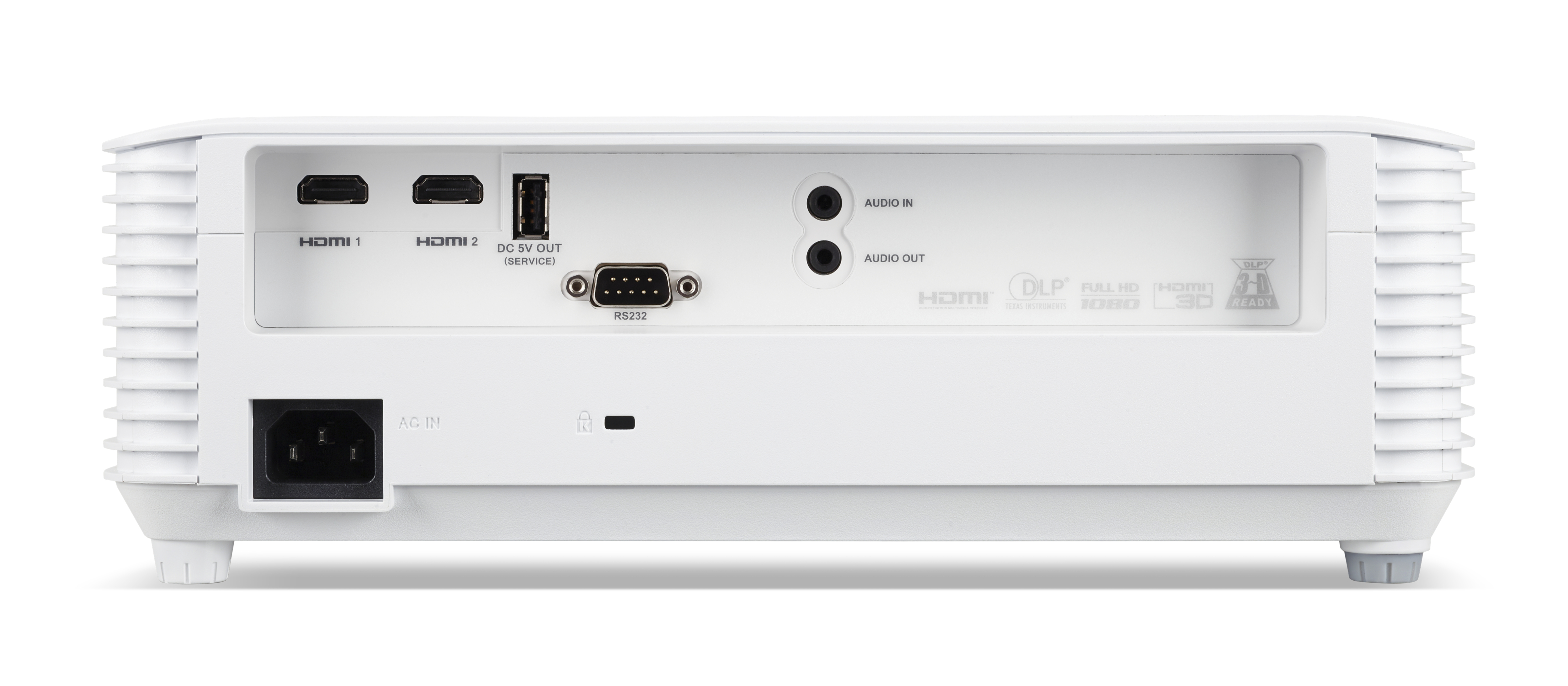 Acer H6546 - DLP-Projektor - tragbar - 3D - 5200 ANSI-Lumen - Full HD (1920 x 1080)