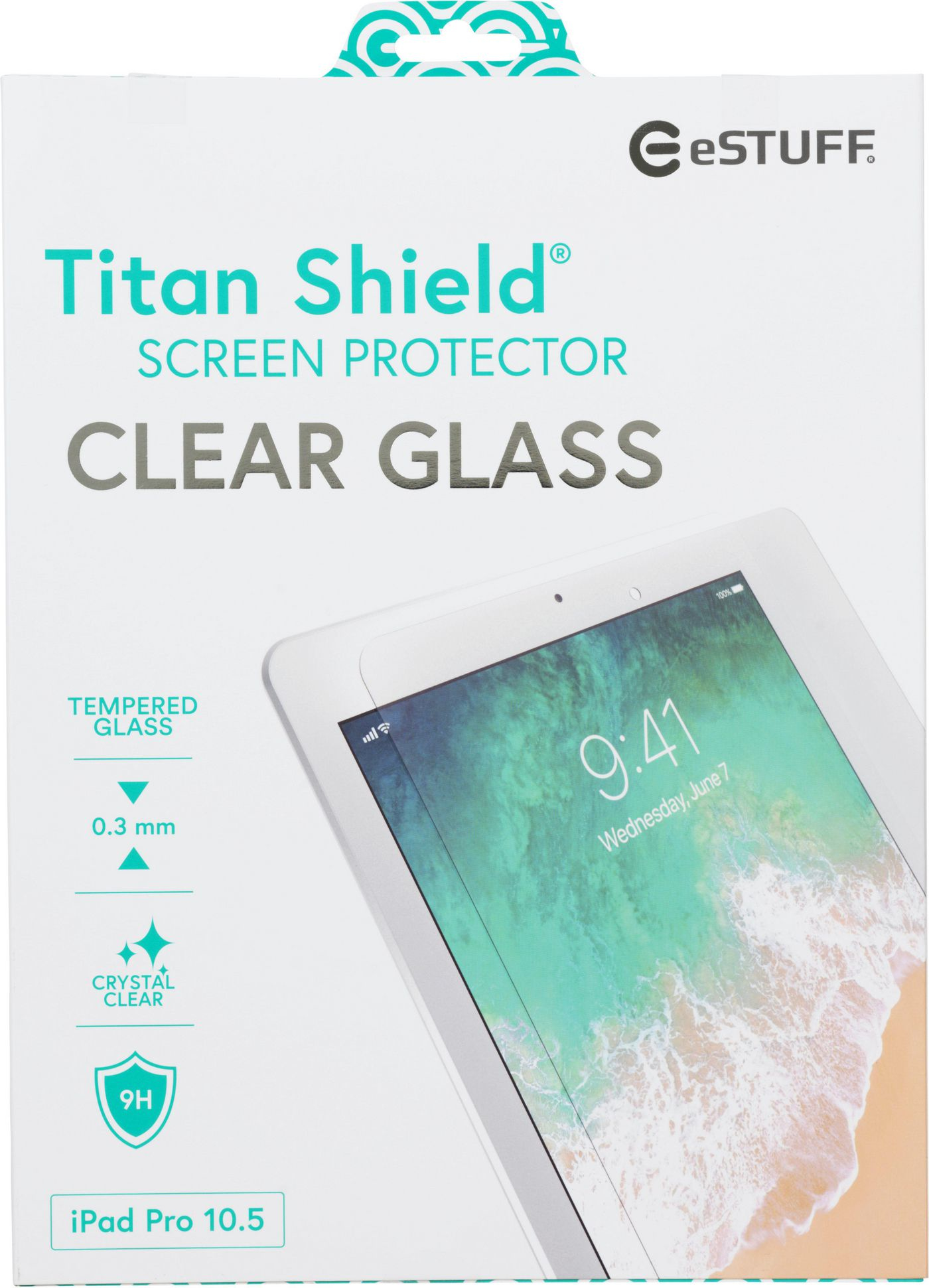 eSTUFF ES503300 protezione per lo schermo dei tablet Pellicola proteggischermo trasparente Apple 1 pz