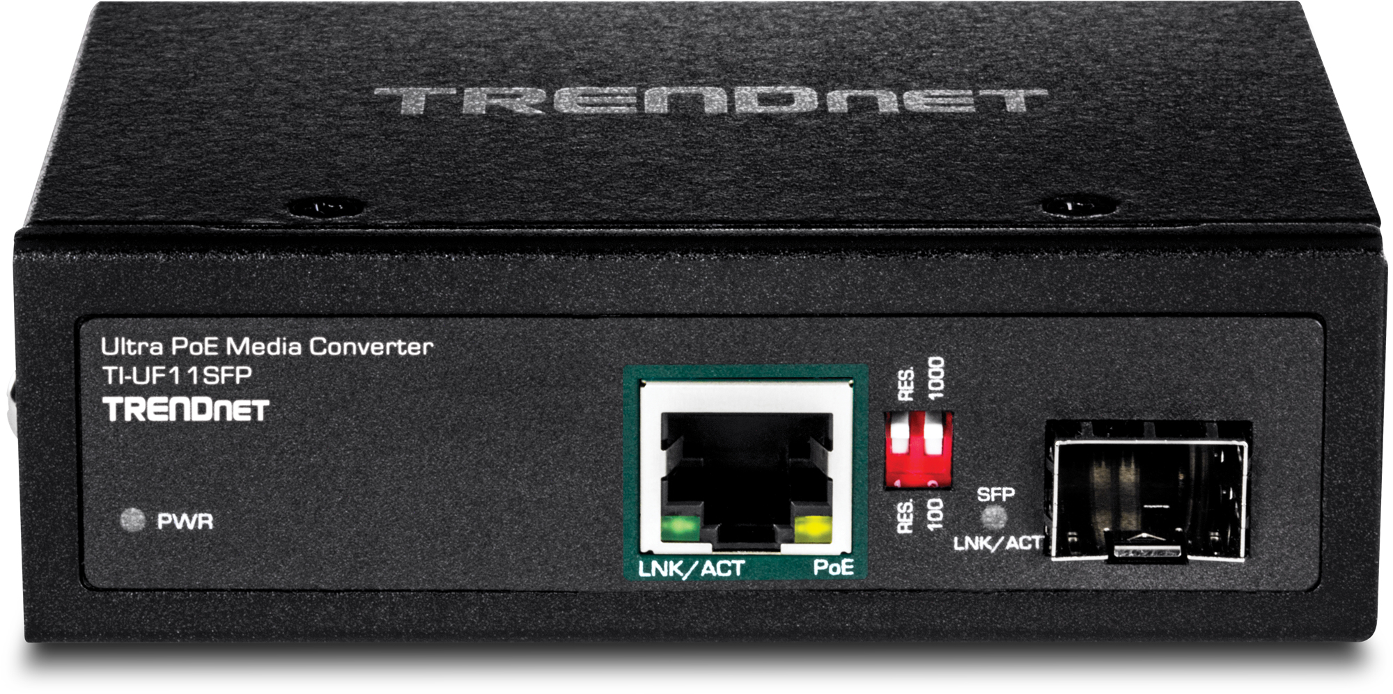 TRENDnet TI-UF11SFP Trendnet TI-UF11SFP network media converter Internal  1000 Mbit/s Black