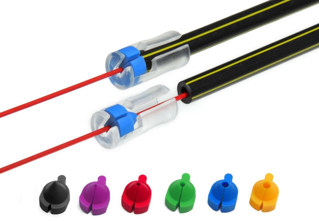 Lightwin Geteilte Einzelzugabdichtung f�r versch. Kabeldurchmesser, f�r 8mm Rohre