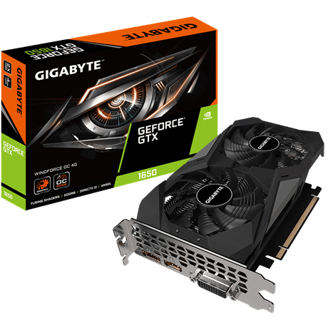 Gigabyte GeForce GTX 1650 D6 WINDFORCE OC 4G (rev. 2.0)