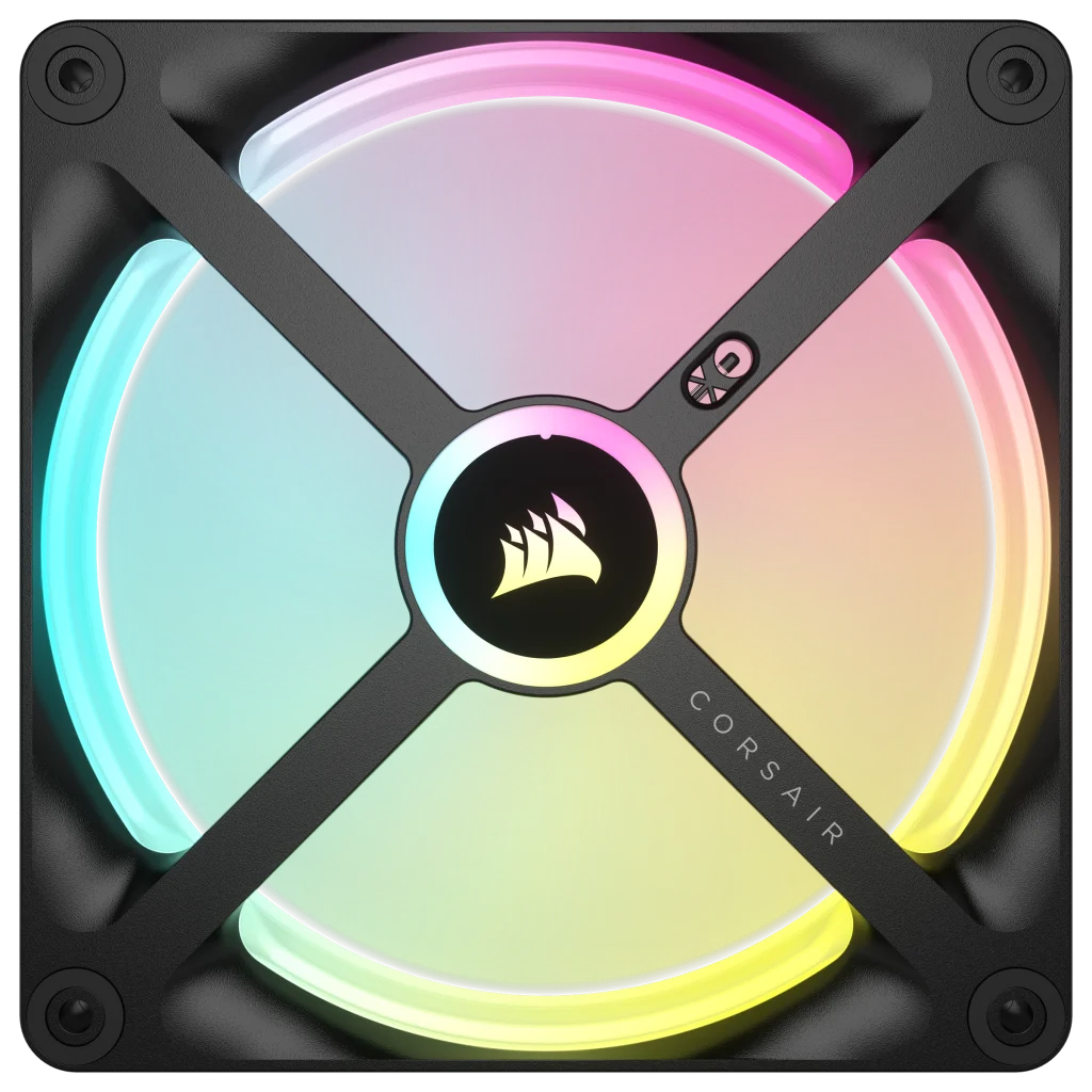 Corsair iCUE LINK QX140 RGB 140-mm-PWM-Luefter schwarz Erweiterungskit