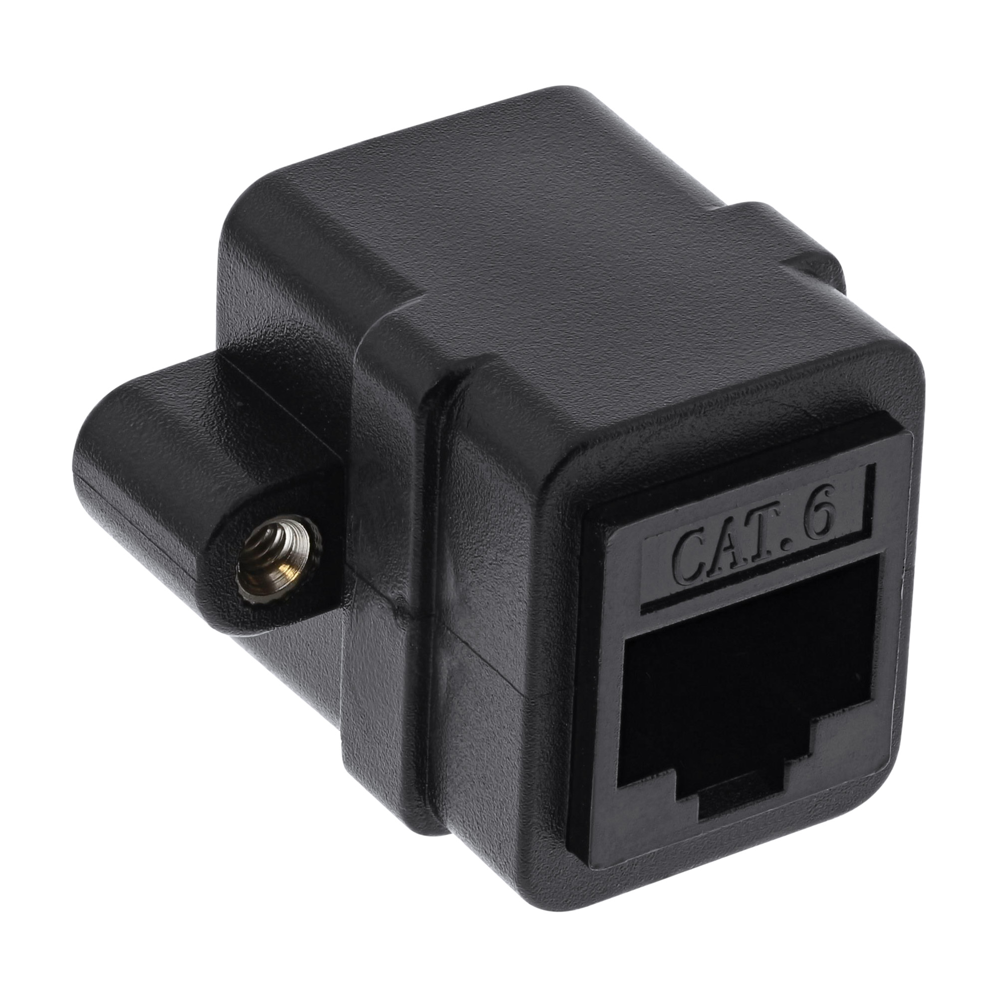 InLine Patch Cable Coupling UTP 2x RJ45 female for installation
