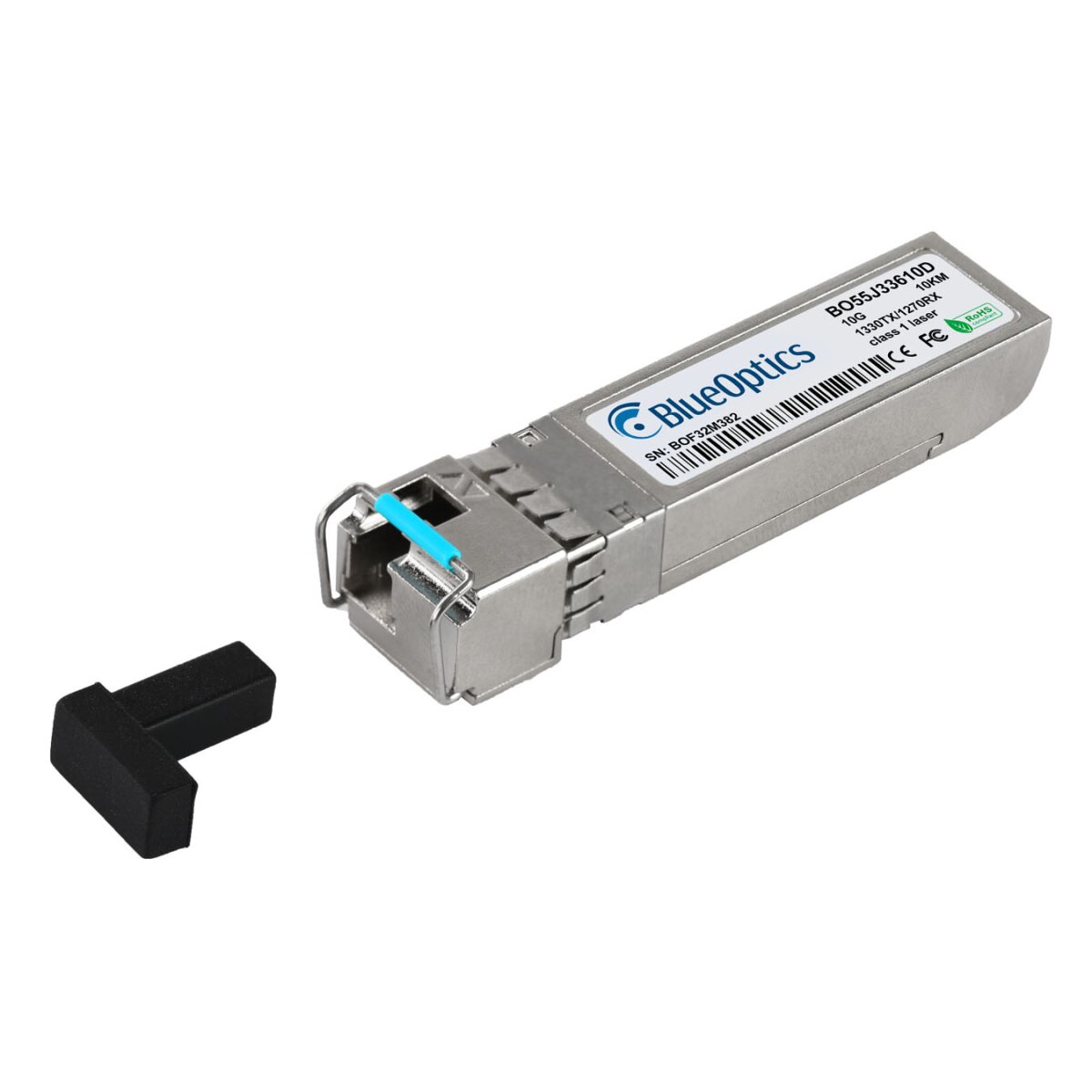 BlueOptics TN-SFP-10G-D-10-BO network transceiver module Fiber optic 10000 Mbit/s SFP+