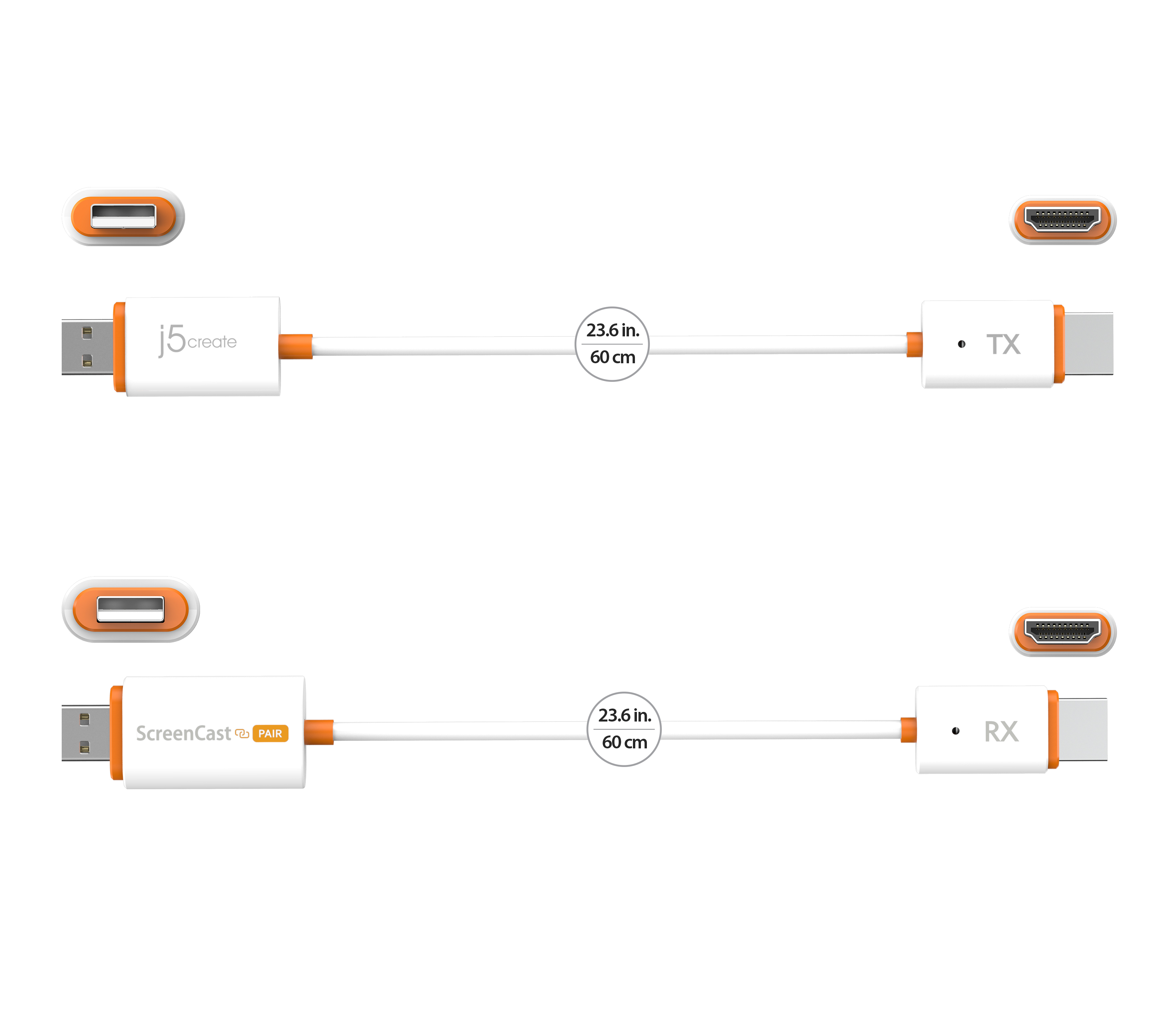 j5create ScreenCast Mini JVAW65 - Wireless Video-/Audio-Erweiterung