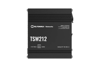 Teltonika TSW212 switch Gestionado L2 Gigabit Ethernet (10/100/1000) Negro