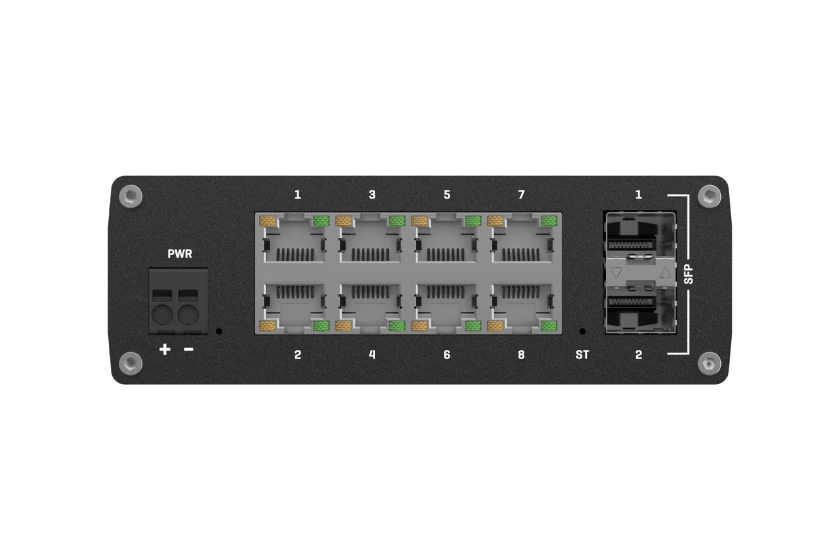 Teltonika TSW212 switch di rete Gestito L2 Gigabit Ethernet (10/100/1000) Nero