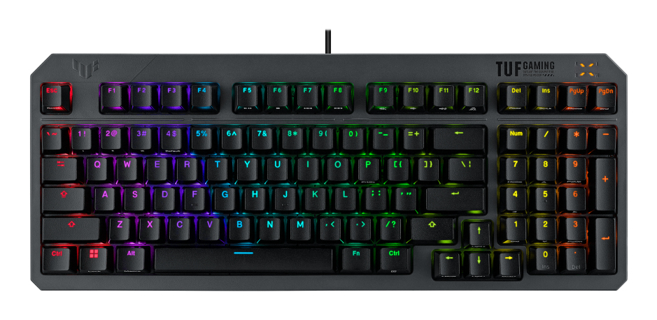 ASUS TUF Gaming K3 Gen II clavier USB QWERTY Fran�ais Noir