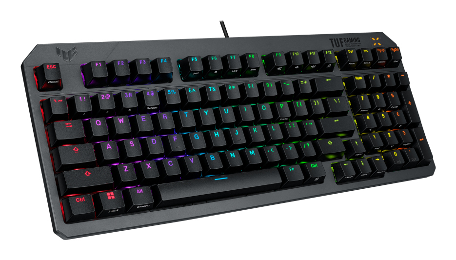 ASUS TUF Gaming K3 Gen II clavier USB QWERTY Fran�ais Noir