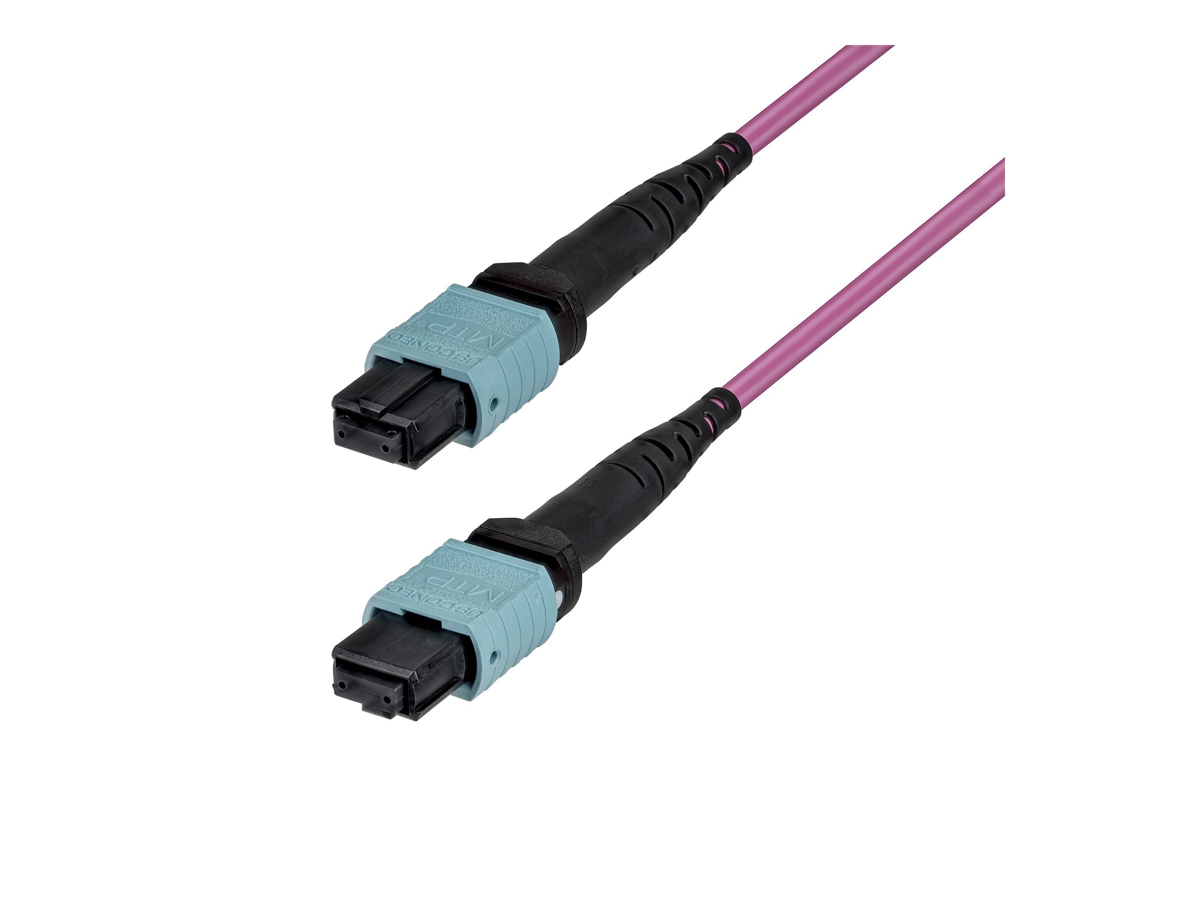 StarTech.com 10m (33ft) MTP�/MPO Fiber Optic Cable, 12F Type-A, OS2 Single Mode MTP/APC Female Fiber Patch Cable, 9/125�m, OFNP Plenum, MTP-12 Fiber Jumper Cord