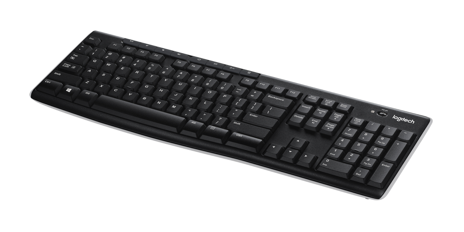 Logitech Wireless Keyboard K270 - Tastatur - kabellos