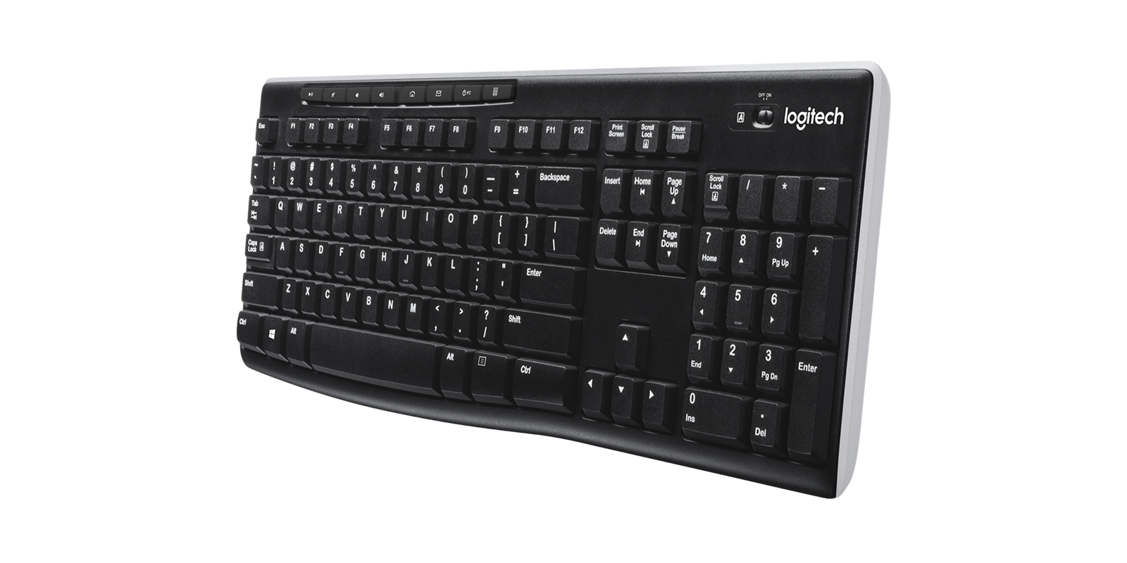 Logitech Wireless Keyboard K270 - Tastatur - kabellos