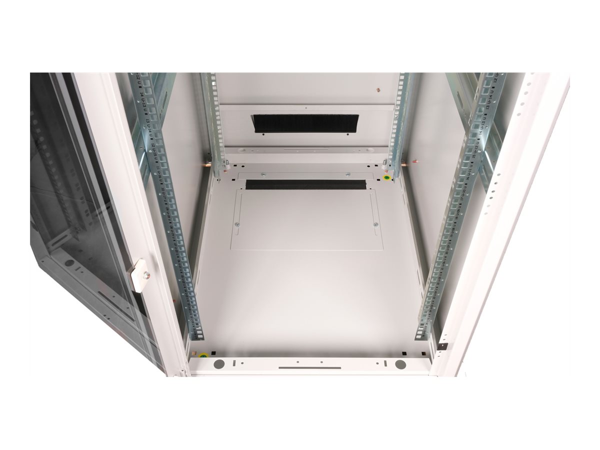 ROLINE Pro - Schrank Netzwerkschrank - mit Glast�r, 600 x 800 mm (B x T)