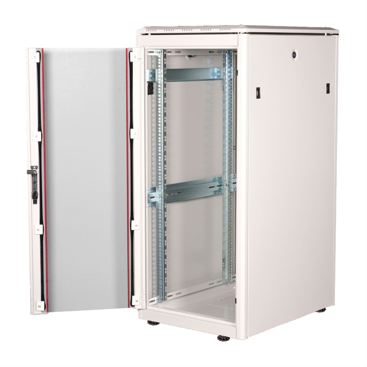ROLINE Pro - Schrank Netzwerkschrank - mit Glast�r, 600 x 800 mm (B x T)
