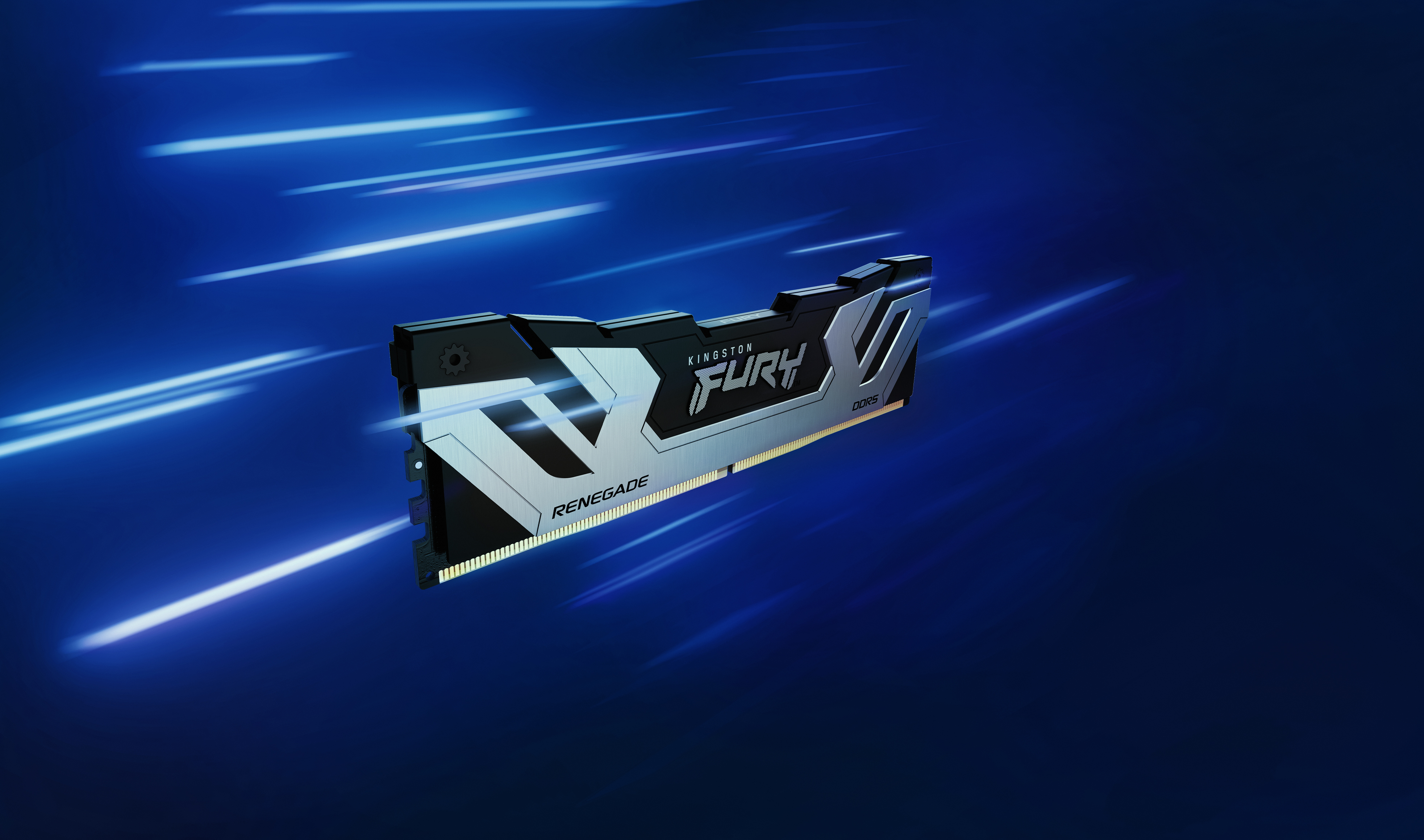 Kingston Technology FURY 48GB 8400MT/s DDR5 CL40 CUDIMM (Kit of 2) Renegade Silver XMP