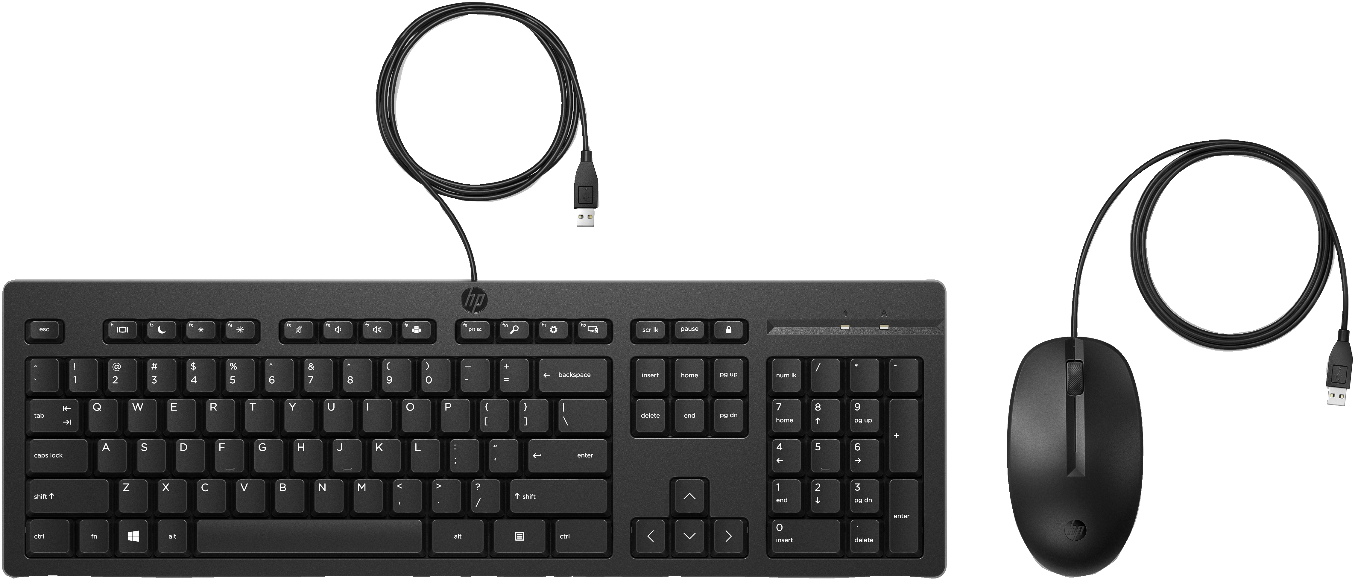 HP Ensemble combin� clavier et souris filaires 225
