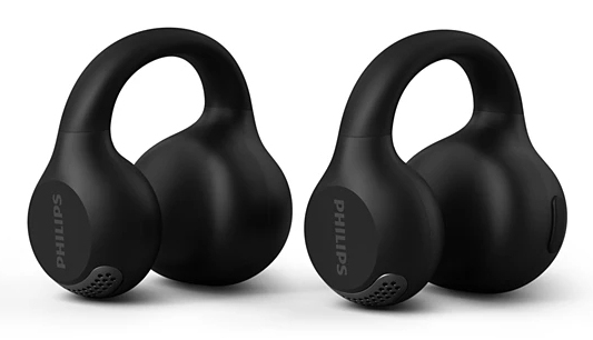 Philips 2000 series TAQ2000BK Auriculares True Wireless Stereo (TWS) Clip de oreja, De oreja abierta Llamadas/M�sica Bluetooth Negro
