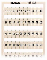 WAGO 793-566 Bezeichnungskarten Wei� 1 St.