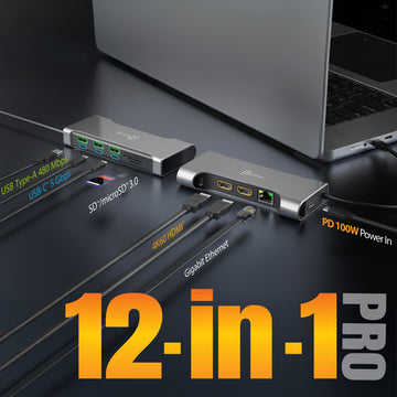 j5create USB-C DUAL 4K60 HDMI HUB