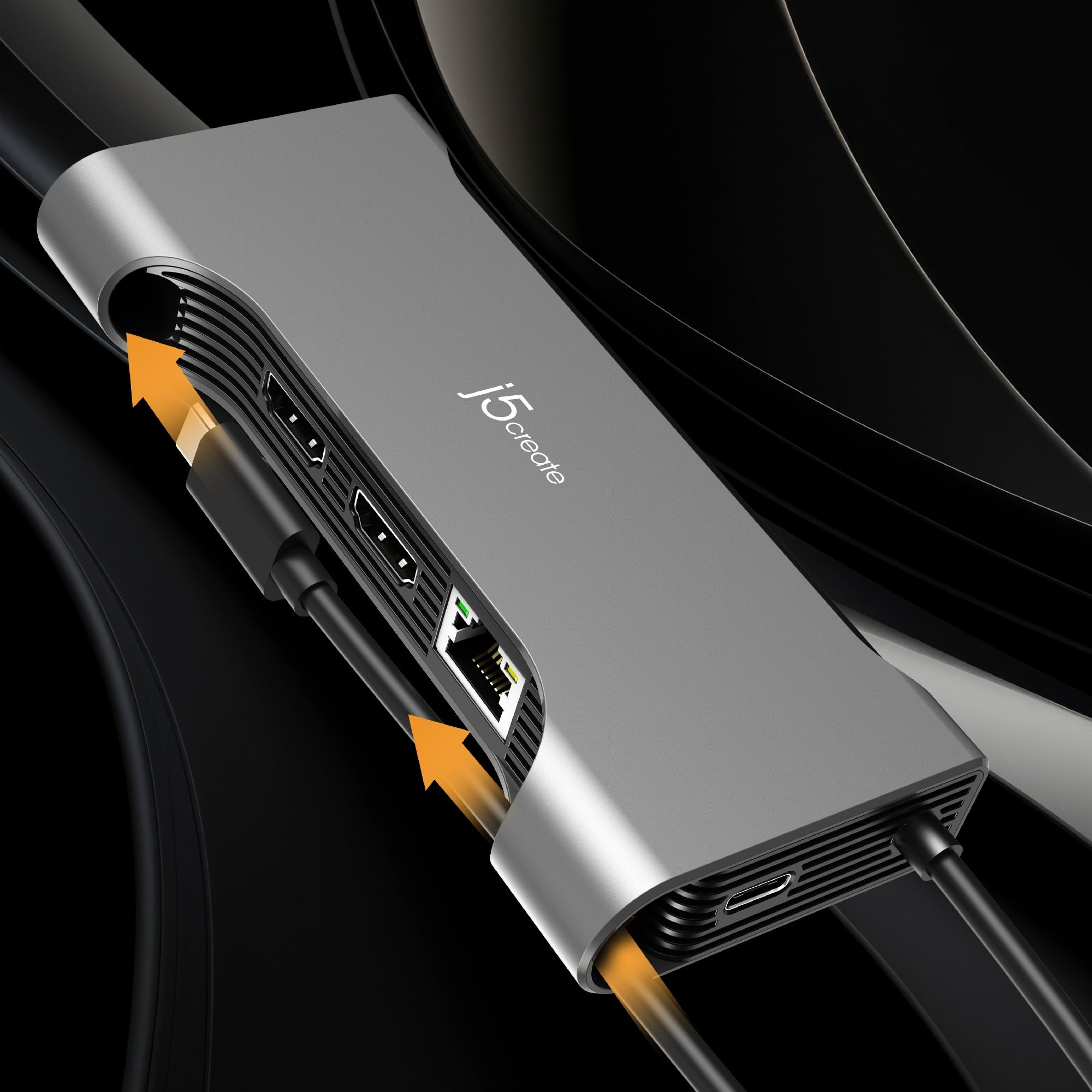 j5create USB-C DUAL 4K60 HDMI HUB