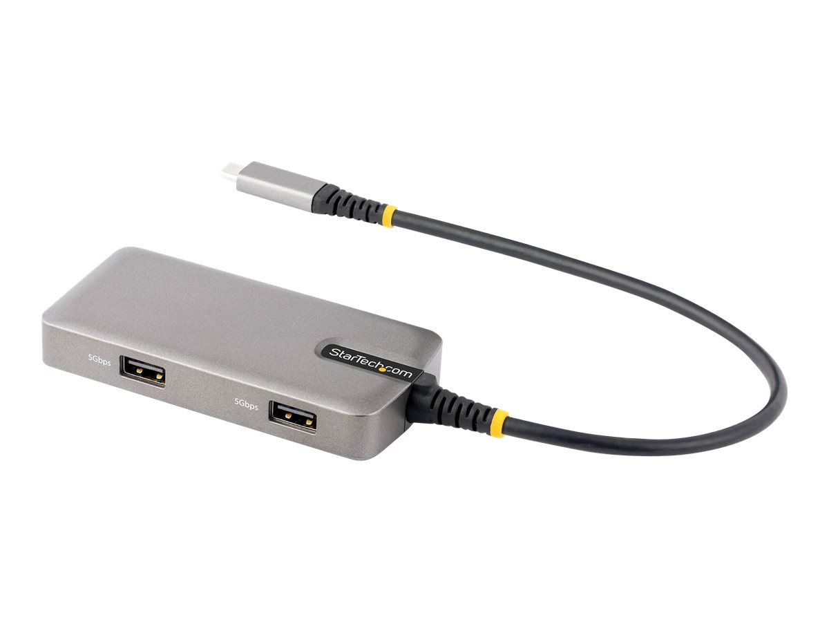 StarTech.com 103B-USBC-MULTIPORT  StarTech.com Adaptateur Multiport USB-C  - 4K60Hz HDMI - HDR - Hub USB 3.0 5Gbps à 2 Ports - 100W Power Delivery  Pass-Through - Adaptateur USB Type-C vers HDMI 