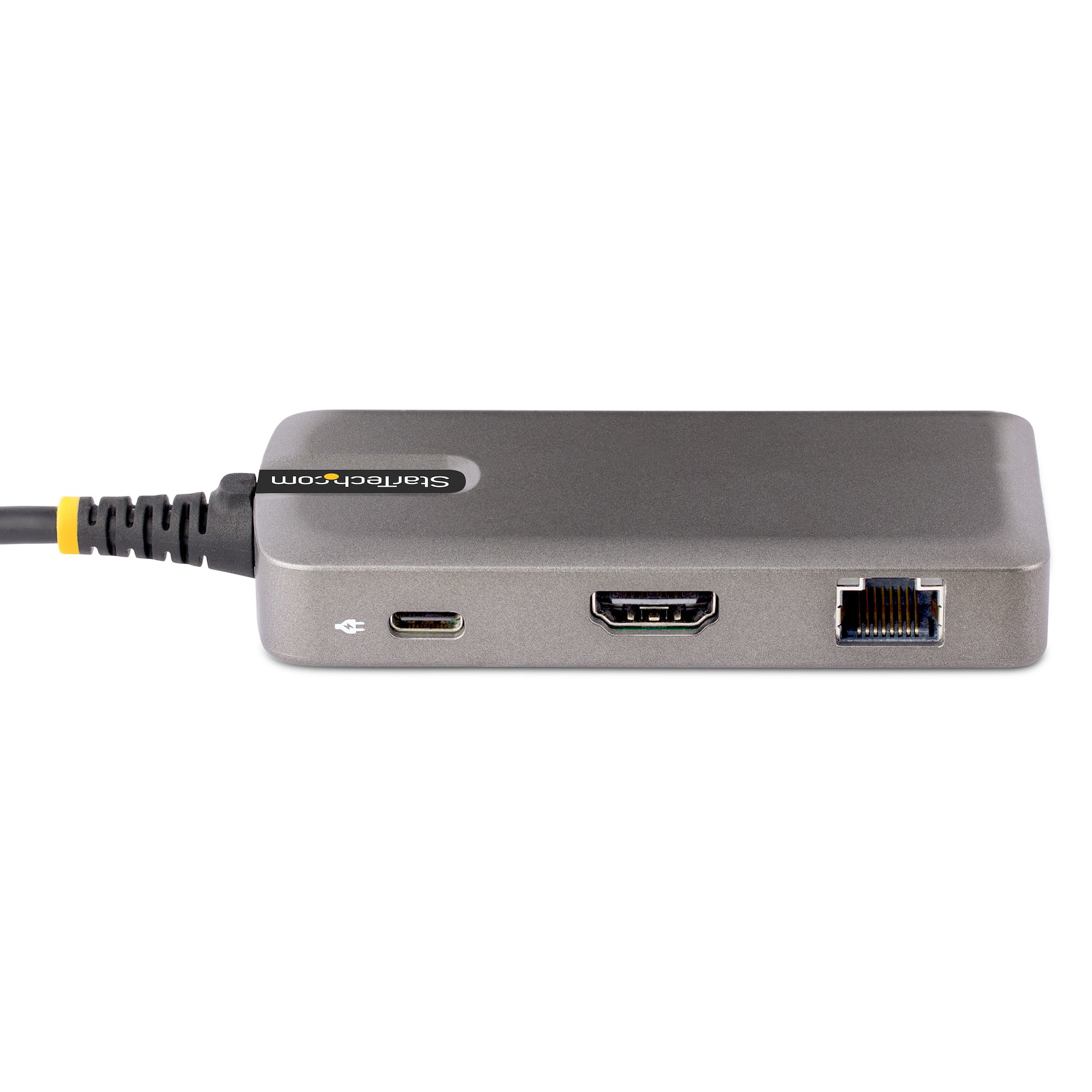 StarTech.com Adaptador Multipuertos USB-C - Docking Station USB Tipo C HDMI  4K60 - Hub Ladrón USB 3.0 de 2 Puertos - Entrega de Alimentación PD 100W 