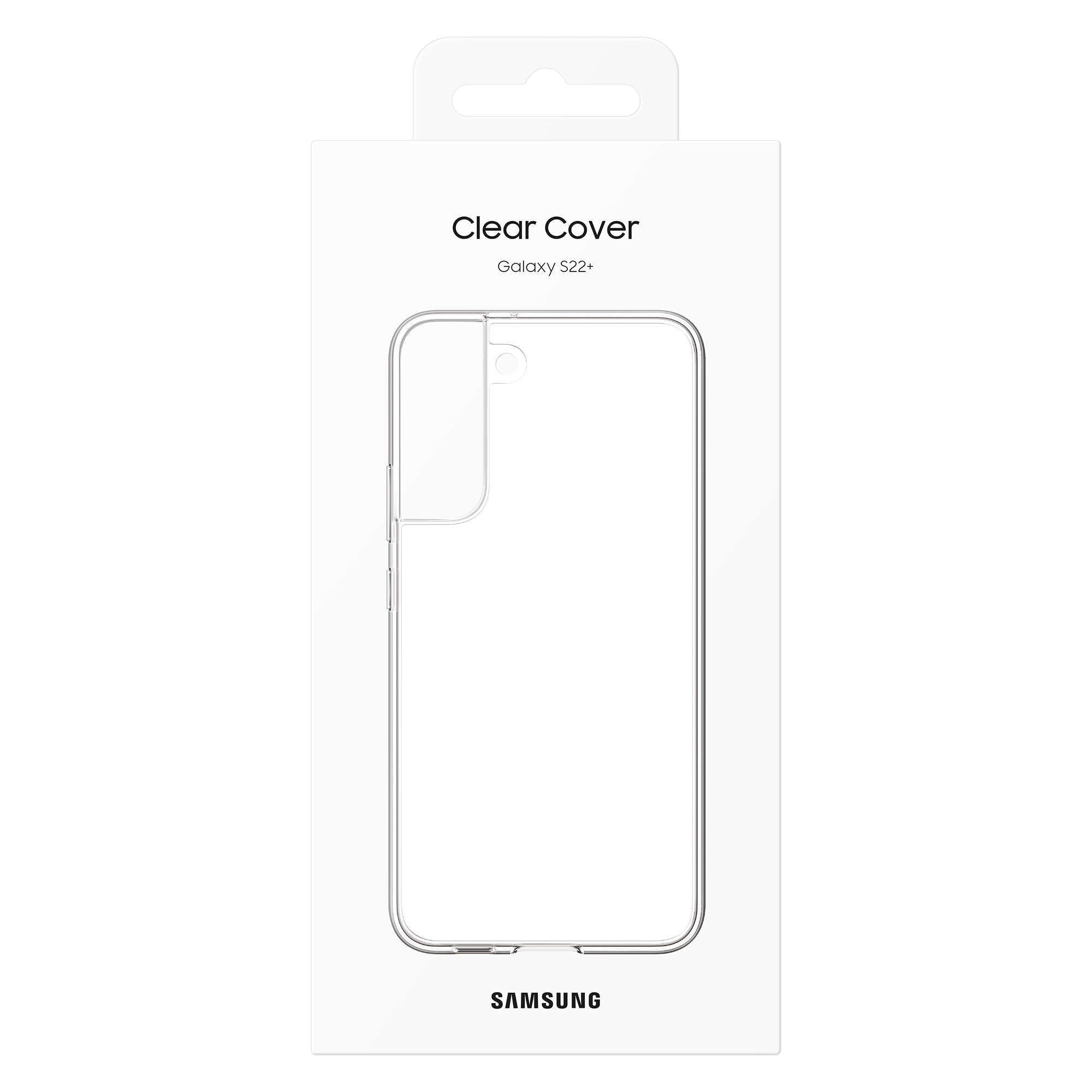 Samsung EF-QS906C mobile phone case 16.8 cm (6.6) Cover Transparent