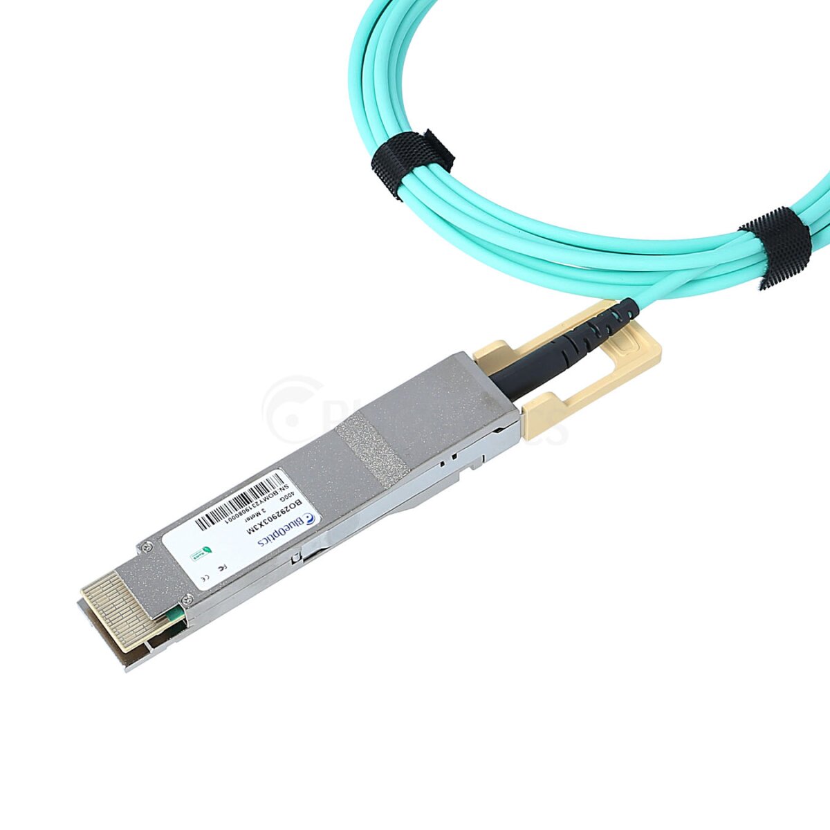 BlueOptics QDD-400G-AOC-3M-BO cavo InfiniBand QSFP-DD Arancione