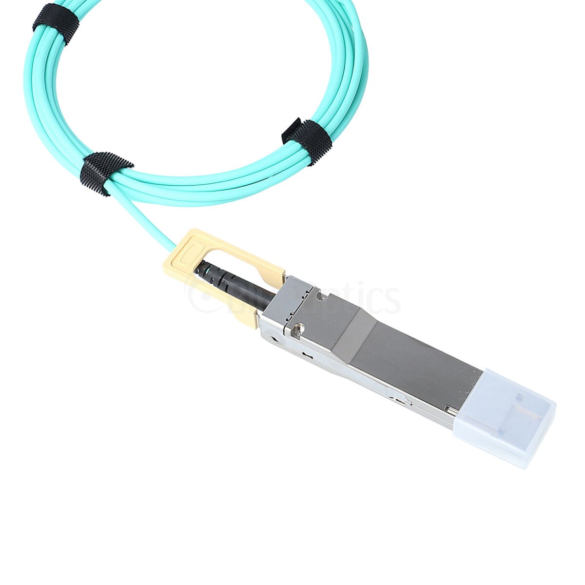 BlueOptics QDD-400G-AOC-3M-BO cavo InfiniBand QSFP-DD Arancione