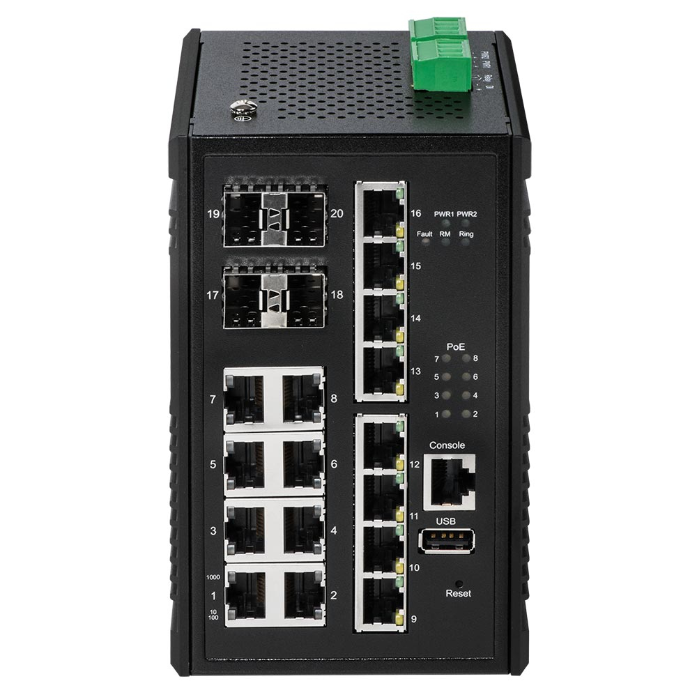 Edimax Pro IGS-5416P - Switch - Smart - 8 x 10/100/1000 (PoE+)