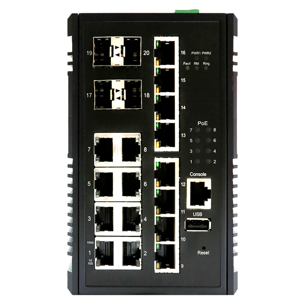 Edimax Pro IGS-5416P - Switch - Smart - 8 x 10/100/1000 (PoE+)